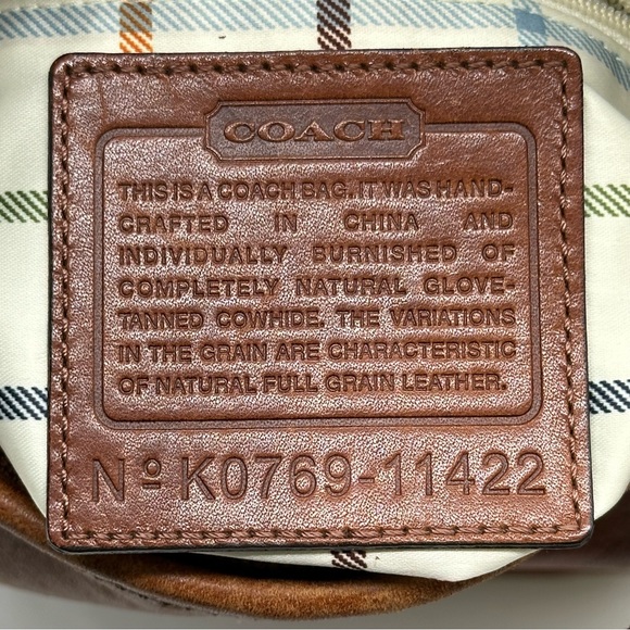 Coach Vintage Bleecker Duffle Bag. - Picture 2 of 8